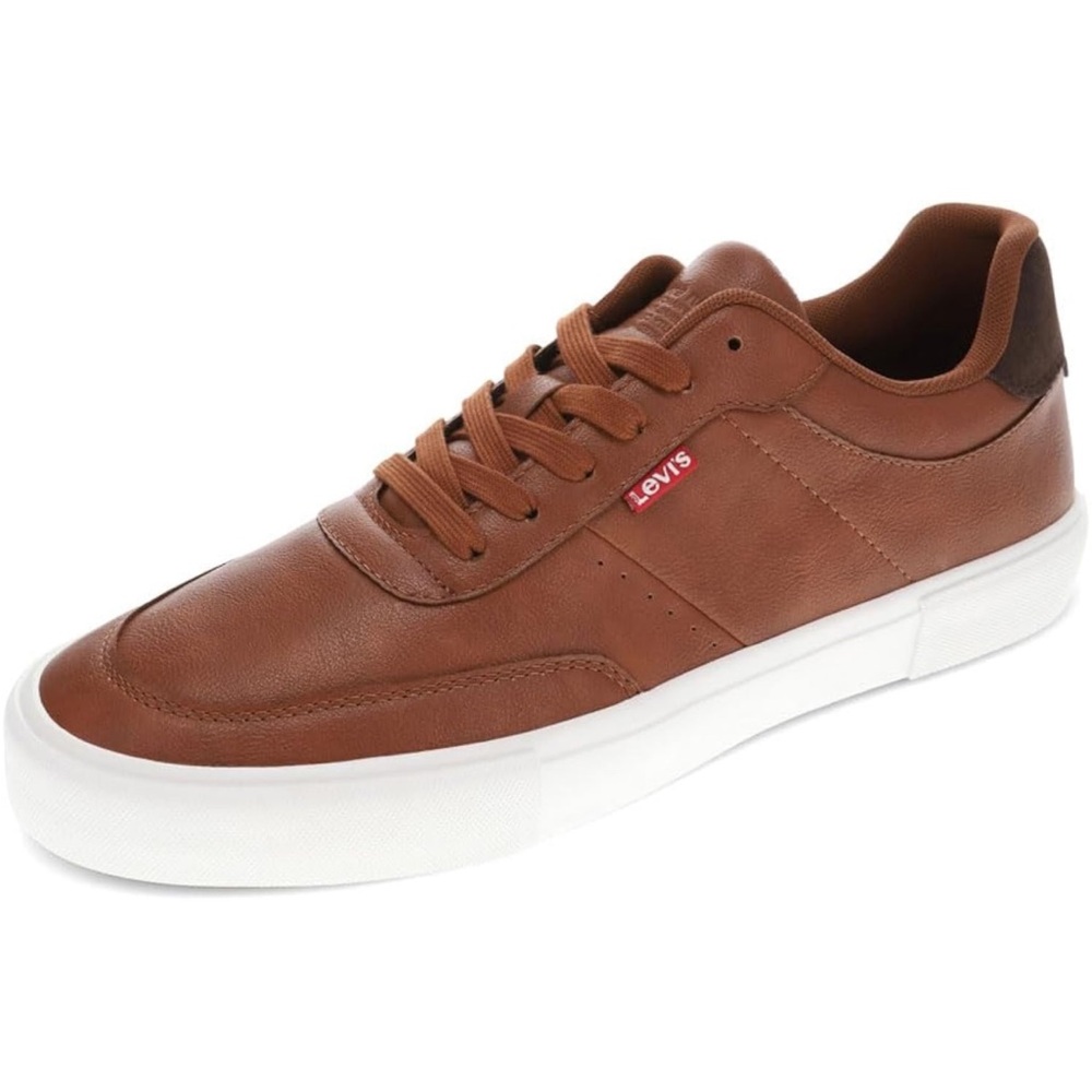 NWOB Levi's Men's Munro Retro Low-Top Sneakers Vegan Leather Size 7 Never‎ Worn